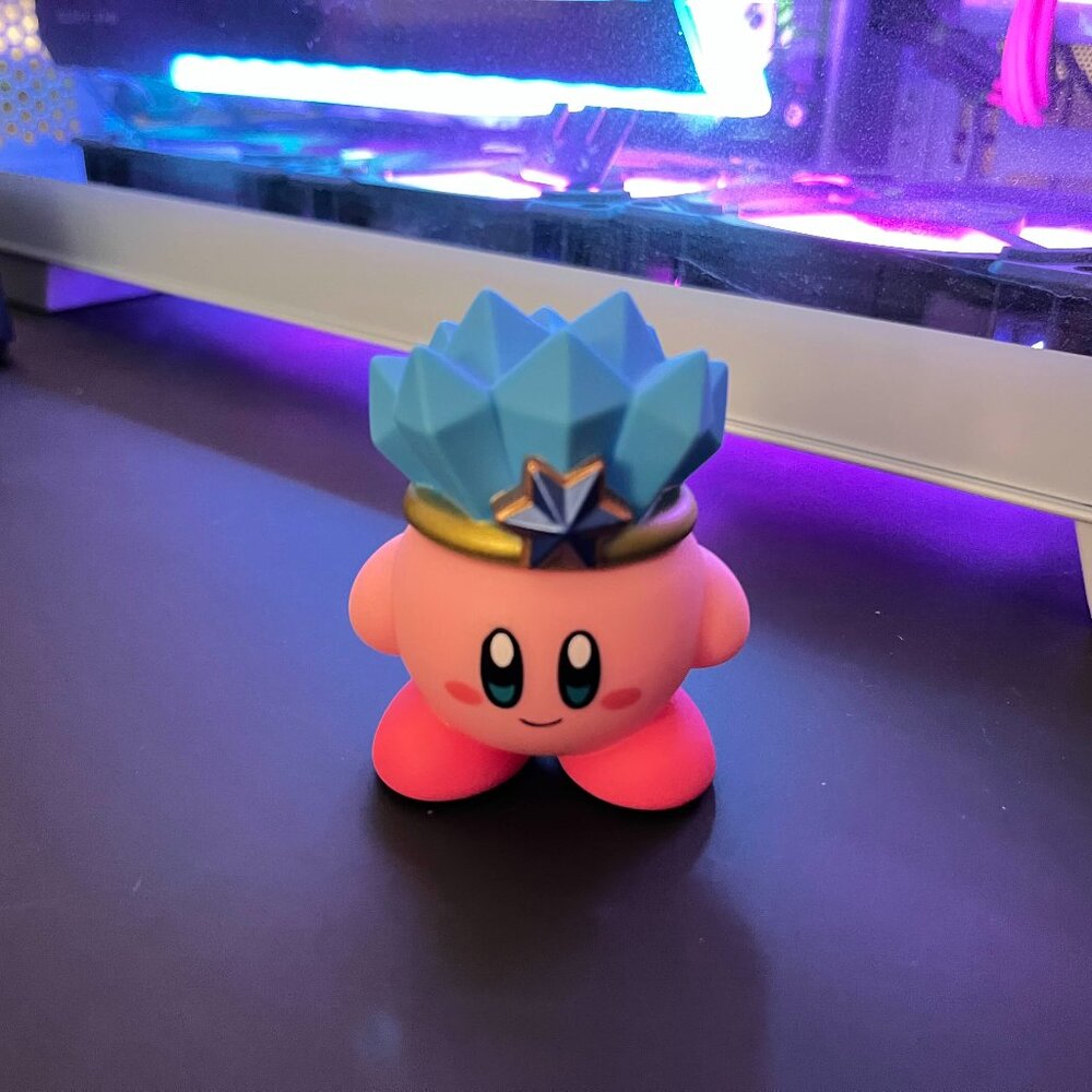Cute Kirby Ice Mini Action Figure, Nintendo